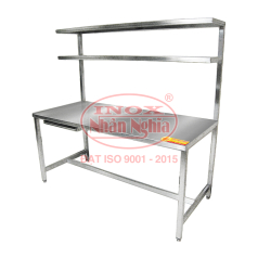 BÀN KỆ INOX ĐỰNG GIA VỊ 