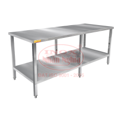 BÀN SƠ CHẾ THỰC PHẨM 2 TẦNG MẶT INN 315