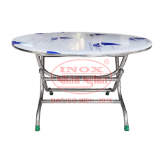 BÀN XẾP TRÒN INOX
