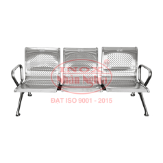 GHẾ BĂNG CHỜ INOX 3 CHỖ