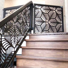 Cầu Thang Sắt Mỹ Thuật CNC-069