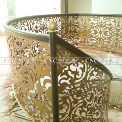 Cầu Thang Sắt Mỹ Thuật CNC-081