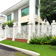 Hàng Rào Sắt Mỹ Thuật CNC-151