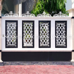 Hàng Rào Sắt Mỹ Thuật CNC-153