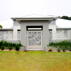 Hàng Rào Sắt Mỹ Thuật CNC-157