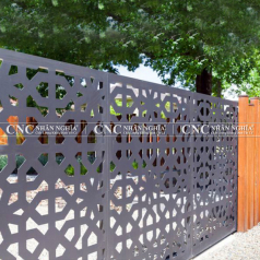 Hàng Rào Sắt Mỹ Thuật CNC-158