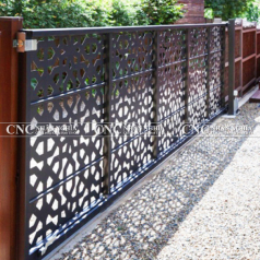 Hàng Rào Sắt Mỹ Thuật CNC-163