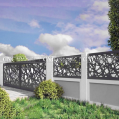 Hàng Rào Sắt Mỹ Thuật CNC-165