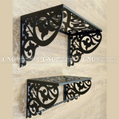 Kệ hoa văn treo tường CNC-218
