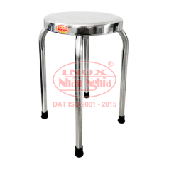 GHẾ TRÒN INOX