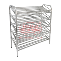 KỆ ĐỂ GIÀY DÉP INOX 5 TẦNG MẪU 02
