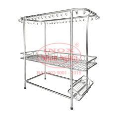 KỆ TREO KHĂN - ÚP LY CA INOX CHO LỚP HỌC