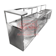 QUẦY PHA CHẾ INOX CAO CẤP - MẪU 02