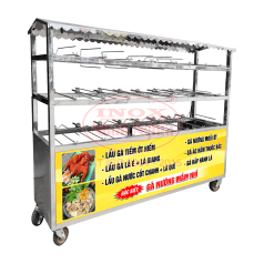 XE QUAY GÀ VỊT 2 TẦNG - SỬ DỤNG ĐIỆN