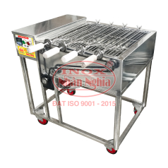 LÒ QUAY NƯỚNG SỬ DỤNG ĐIỆN VÀ THAN