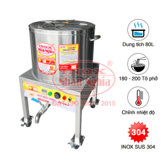 NỒI ĐIỆN SIÊU TỐC 80 LÍT - CÓ BÁNH XE