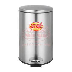 THÙNG RÁC INOX TRÒN ĐẠP CHÂN