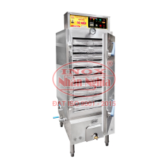 TỦ HẤP CƠM 50KG - SỬ DỤNG GAS VÀ ĐIỆN
