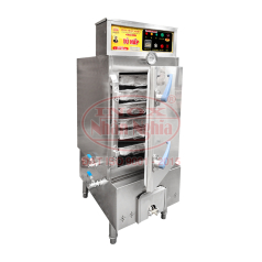 TỦ HẤP CƠM CÔNG NGHIỆP 6 KHAY - KHAY ÉP