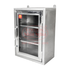 TỦ INOX GẮN TƯỜNG CỦA KÍNH