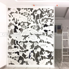 Vách ngăn trang trí CNC-117