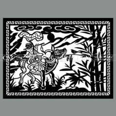 Vách ngăn trang trí CNC-121