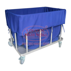 XE ĐẨY ĐỒ VẢI DÙNG TRONG BỆNH VIỆN