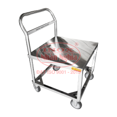 XE ĐẨY NỒI CANH INOX