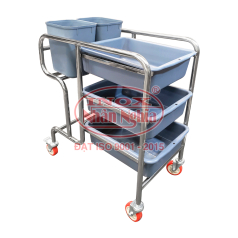 XE ĐẨY THU GOM BÁT, ĐĨA NHÀ HÀNG - KHÁCH SẠN