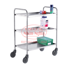 XE ĐẨY CẤP PHÁT THUỐC 3 TẦNG