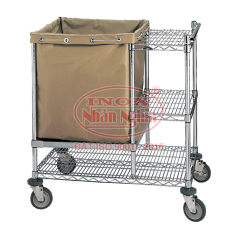 XE ĐẨY DỌN PHÒNG BỆNH VIỆN 01